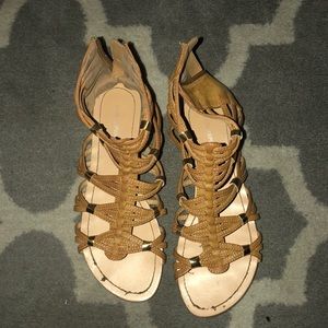 light brown sandals